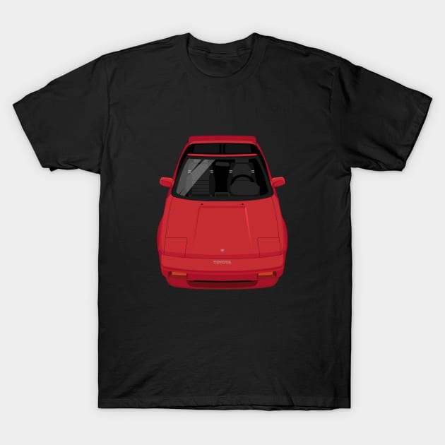 MR2 SC 1st gen W10 - Red T-Shirt by jdmart